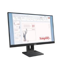 Monitor 23,8" LENOVO ThinkVision E24-40, FHD, IPS, 100Hz, 6ms, 250cd/m2, pivot, zvočniki, črn