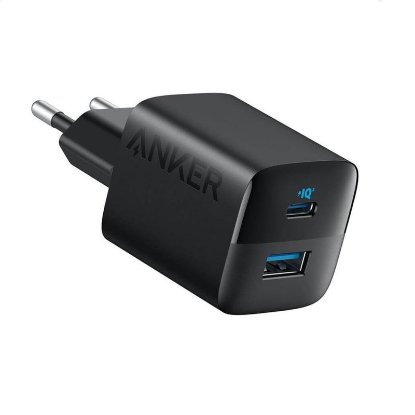 Polnilec ANKER 323 USB-C, USB-A, 33W, črni