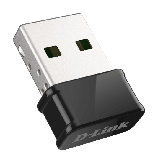 Omrežna kartica adapter USB 2.0, D-LINK DWA-181, 802.11a/b/g/n/ac, za brezičnu mrežu