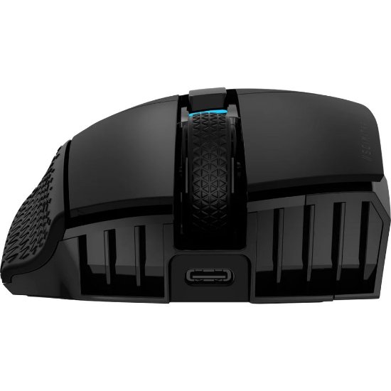 Miška CORSAIR Scimitar Elite Wireless, RGB, optički, bežični, 26000dpi, črni
