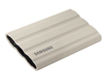 Zunanji SSD 2TB SAMSUNG T7 Shield, MU-PE2T0K/EU, 1050 MB/s, V-Nand, bež