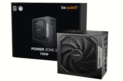 Napajalnik 750W, BE QUIET Power Zone 2, 140mm vent., 80+ Platinum, modularno