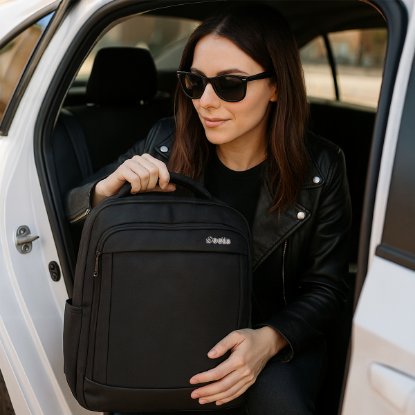 Nahrbtnik za prenosnik OCTIO Venture 15,6" črni