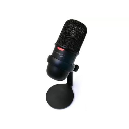 Mikrofon HyperX SoloCast HMIS1X-XX-BK/G, namizni, črni