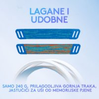 slušalke LOGITECH Gaming G335, bijelo-modre