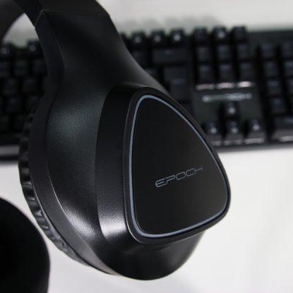 slušalke EPOCH Mab, RGB, črne