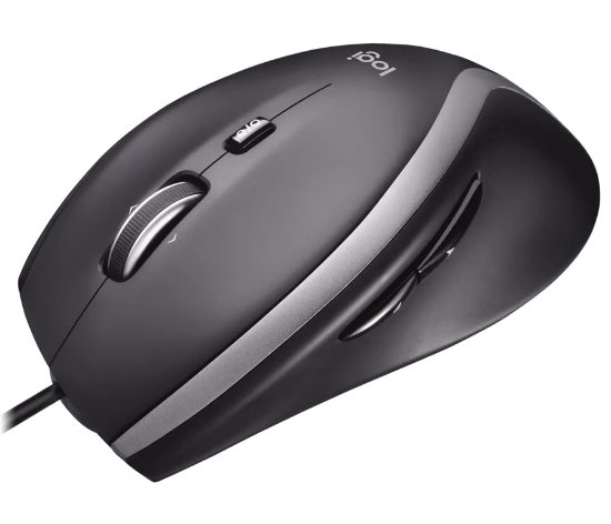 Miška LOGITECH M500s, optična, črna, USB