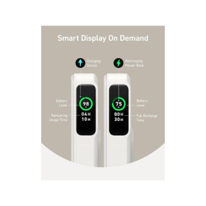 Prenosna baterija ANKER MagGo 10K, 10000 mAh, Qi2, 15W, bela