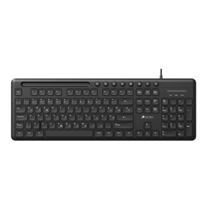 OCTIO Smart K320U žična tipkovnica (USB), črna