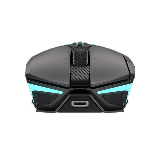 Miška CORSAIR Nightsabre Wireless, RGB, optična, brezžična, 26000dpi, črna