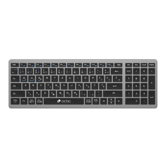 OCTIO Style K290WBT brezžična tipkovnica, Bluetooth, črna