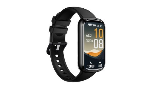Zapestnica HIFUTURE EVO 2, pametna obvestila, črna