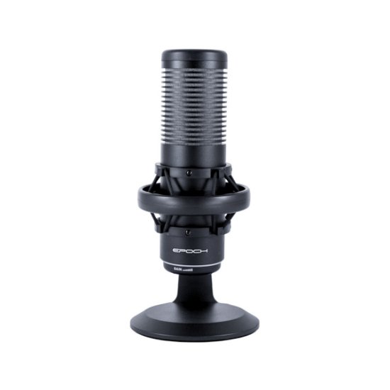 Mikrofon EPOCH Phobos, RGB, namizni, USB, črni