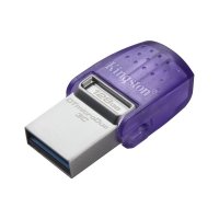 USB 3.2 spominski ključ FLASH DRIVE, 128GB, KINGSTON DataTraveler Micro Duo DTDUO3CG3/128GB, vijoličen