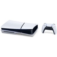 Igralna konzola SONY PlayStation 5 Slim E Chassis, 825GB SSD, Blu-ray, DualSense kontroler, bela