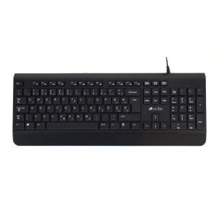 Tipkovnica OCTIO K200U, črna, USB