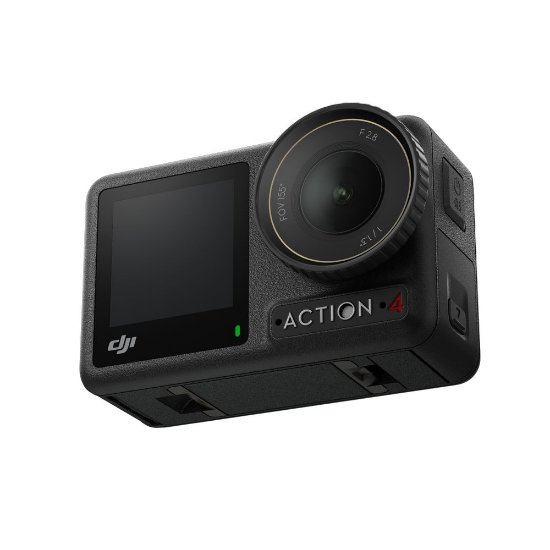 Športna digitalna kamera DJI Osmo Action 4 Adventure Combo, 4K120, 12 Mpixela + HDR, Touchscreen, Voice Control, WiFi, BT