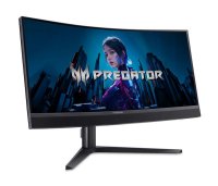 Gaming monitor 34" ACER Predator X34 V3bmiiphuzx UM.CXXEE.301, UWQHD, VA, 180Hz, 1ms, 1000cd/m2, FreeSync, ukrivljen, zvočnici, črni