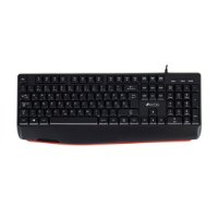 Tipkovnica OCTIO K201U, črna, USB