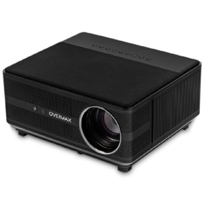 Projektor OVERMAX Multipic 6.2, 1080p, LED, 8000 lm, WiFi, HDMI, Bluetooth, črn