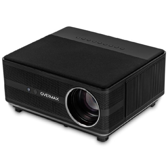 Projektor OVERMAX Multipic 6.2, 1080p, LED, 8000 lm, WiFi, HDMI, Bluetooth, črn