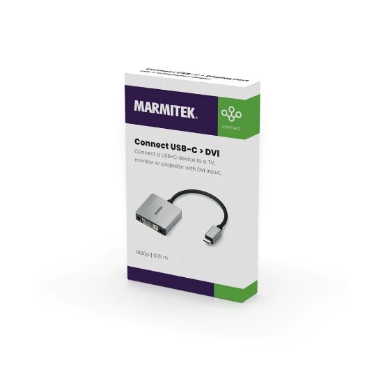 Adapter MARMITEK, USB-C(M) na DVI (Ž)