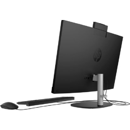 Računalnik AiO HP 24-cr0048ny / 23,8" FHD IPS, Ryzen 5 7520U, 16GB, 512GB SSD, AMD Radeon Graphics, WiFi, tipkovnica, miš, brez OS, črno
