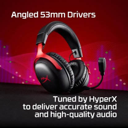 Slušalke HyperX Cloud III S Wireless, DTS, brezžične, črne
