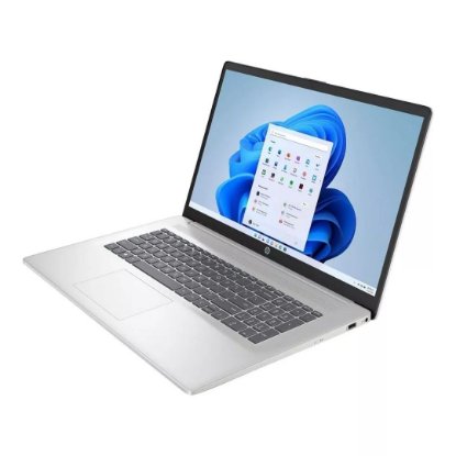 Prenosnik HP 17-cp2040nm / Ryzen 5 7520U, 16GB, 512GB SSD, AMD Radeon Graphics, 17.3" FHD IPS, brez OS, srebrn