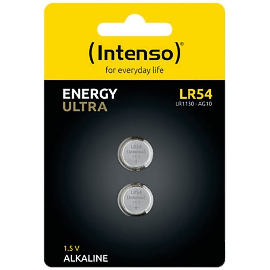 Baterije INTENSO LR54, alkalne, 1.5 V, 45 mAh, 2 kosa