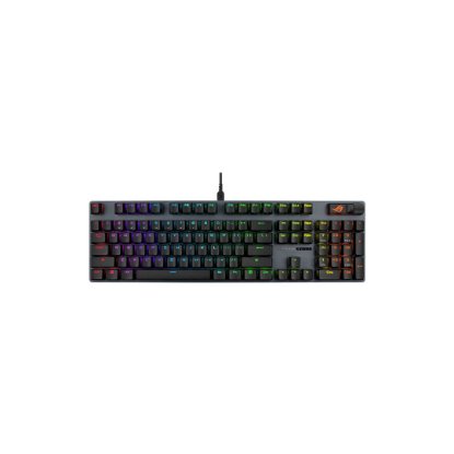 Tipkovnica ASUS ROG Strix Scope II X, RGB, mehanska, ROG NX Snow V2 switch, US Layout, črna, USB