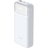 Prenosni USB polnilnik D-LINK PowerBank DPP-201, 20000 mAh, 2x USB-C, 1x USB-A, bel