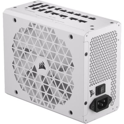 Napajalnik 1000W CORSAIR RM1200X Shift, ATX v3.1, 140mm vent., 80+ Gold, modularni, bel
