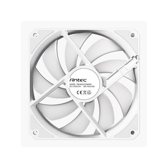 Ventilator ANTEC P12 PWM, 120mm, PWM, bel, 3 kosi
