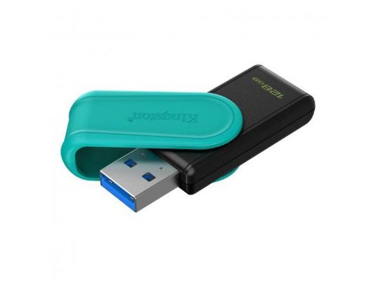 USB 3.2 pomnilniški ključek FLASH DRIVE, 128 GB, KINGSTON DataTraveler Exodia S DTXS/128GB, črno/moder