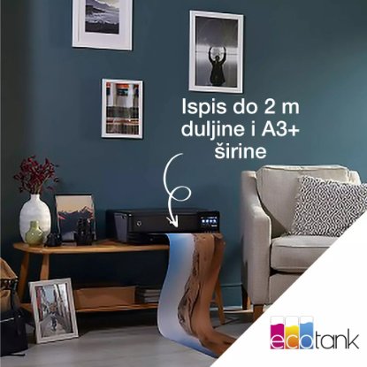 Multifunkcijski Tiskalnik EPSON EcoTank L8180, Tiskalnik/scanner/copy, 5760 dpi, A3, LAN, USB, WiFi