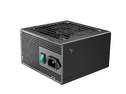 Napajalnik 650W, DEEPCOOL PN650M, 12VHPWR, ATX V3.1, 120mm vent., črn, 80+ Gold, modularni