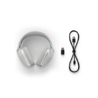 Slušalke LOGITECH Gaming G321, brezžične, BT, USB, bele