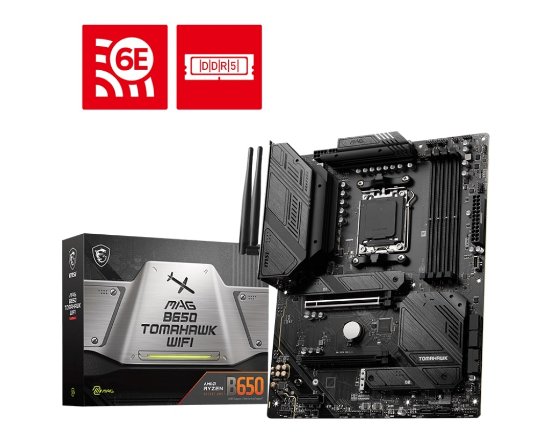 Matična plošća MSI MAG B650 Tomahawk WIFI, AMD B650, DDR5, ATX, s. AM5