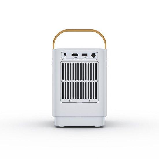 Projektor CUBOT Surewheel Q3, FHD, 320 ANSI lumena, HDMI, WI-FI, bluetooth, prijenosni, beli