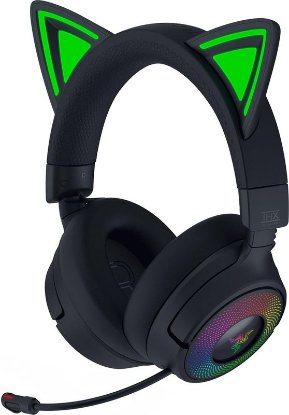 Slušalke RAZER Kraken Kitty V3 Pro, USB, RGB, črne