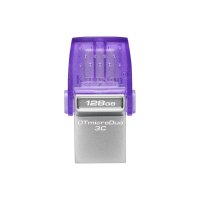USB 3.2 spominski ključ FLASH DRIVE, 128GB, KINGSTON DataTraveler Micro Duo DTDUO3CG3/128GB, vijoličen
