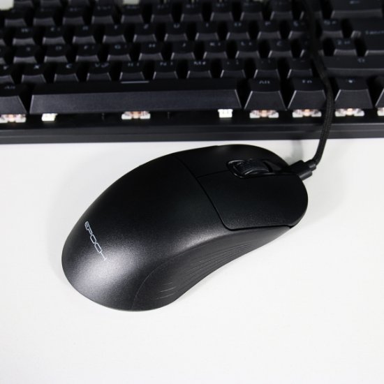 Miška EPOCH Carpo, optična, 12400dpi, črna