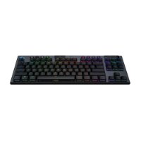 Tipkovnica LOGITECH Gaming G915 X TKL Lightspeed Linear, RGB, mehanička, brezžična, US Layout, črna