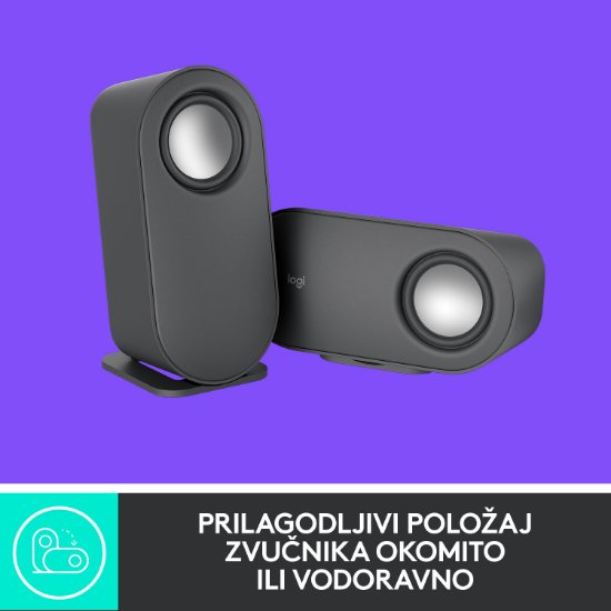 Zvočniki LOGITECH Z407 2.1, BT, črni