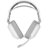 slušalke CORSAIR HS80 Max Wireless, brezžične, mikrofon, bele