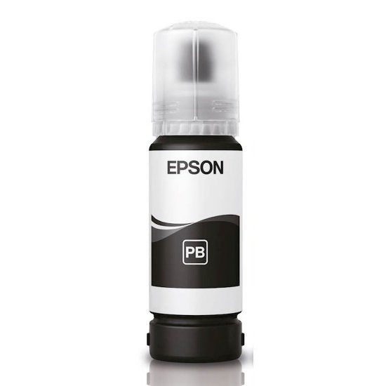 Tinta za EPSON 115, C13T07D14A, za L8180, L8160, EcoTank, Photo Black