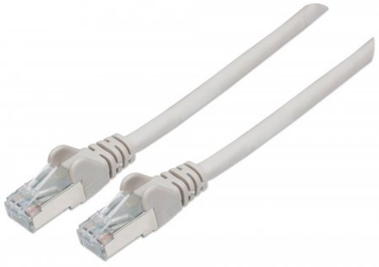 Kabel INTELLINET, patch CAT6, SFTP, sivi, 1m