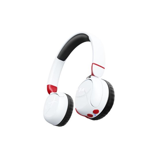 slušalke HyperX Mini Kids Wireless, brezžične, BT, 3.5mm, bele