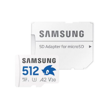 Pomnilniška kartica SAMSUNG, Micro SDXC Sonic the Hedgehog Pro Plus, 512GB, class 10 UHS-I, 180MB/s
